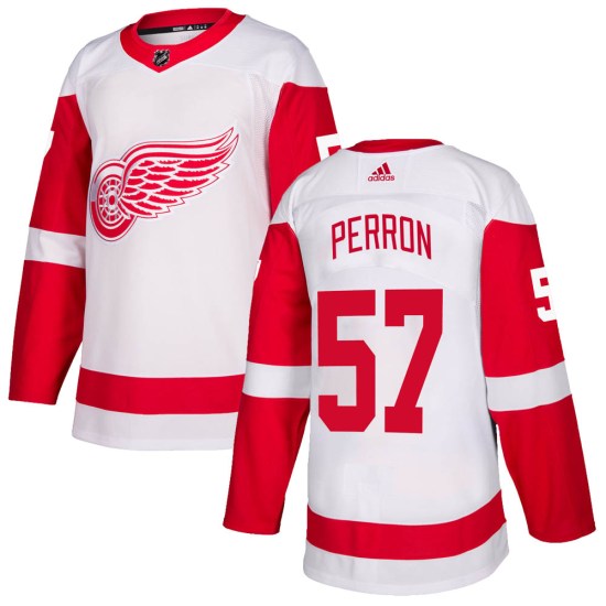 David Perron Detroit Red Wings Authentic Adidas Jersey - White