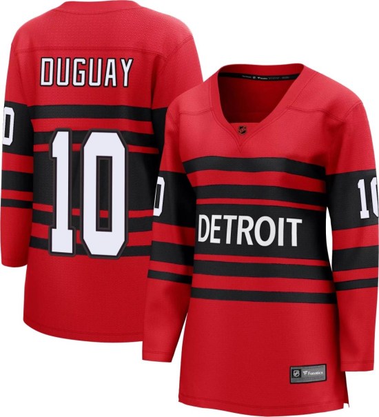 Ron Duguay Detroit Red Wings Women's Breakaway Special Edition 2.0 Fanatics Branded Jersey - Red