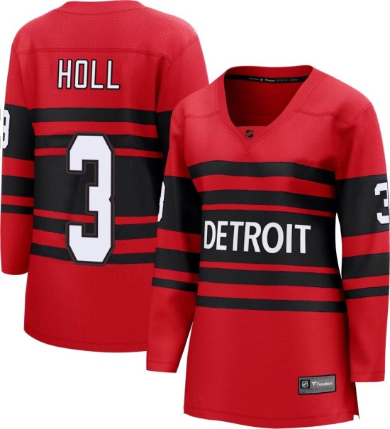 Justin Holl Detroit Red Wings Women's Breakaway Special Edition 2.0 Fanatics Branded Jersey - Red