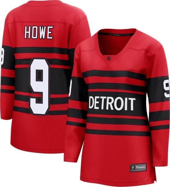 Gordie Howe Detroit Red Wings Women's Breakaway Special Edition 2.0 Fanatics Branded Jersey - Red