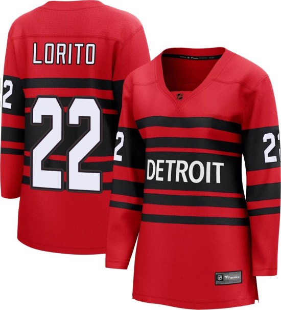 Matthew Lorito Detroit Red Wings Women's Breakaway Special Edition 2.0 Fanatics Branded Jersey - Red