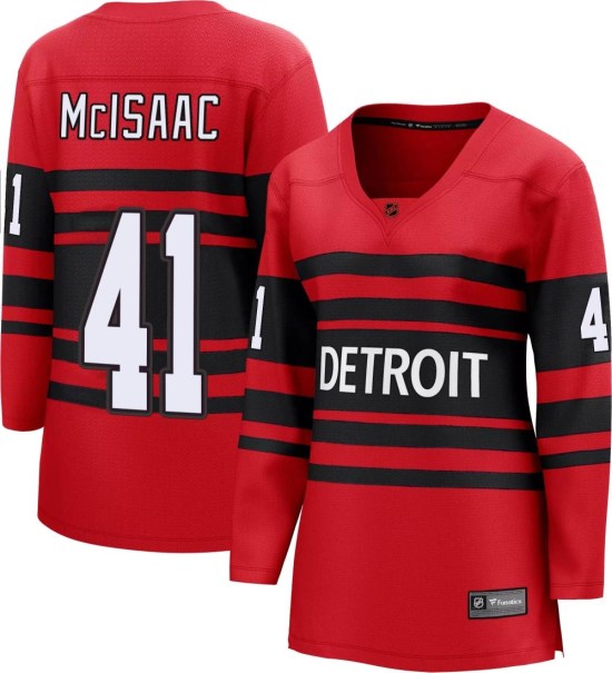 Jared McIsaac Detroit Red Wings Women's Breakaway Special Edition 2.0 Fanatics Branded Jersey - Red