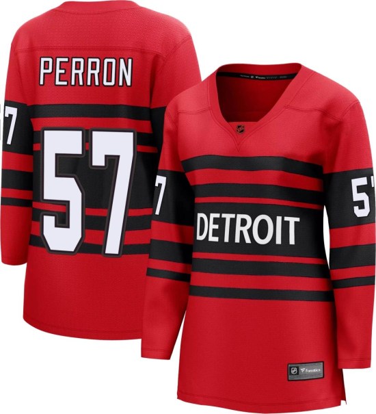 David Perron Detroit Red Wings Women's Breakaway Special Edition 2.0 Fanatics Branded Jersey - Red