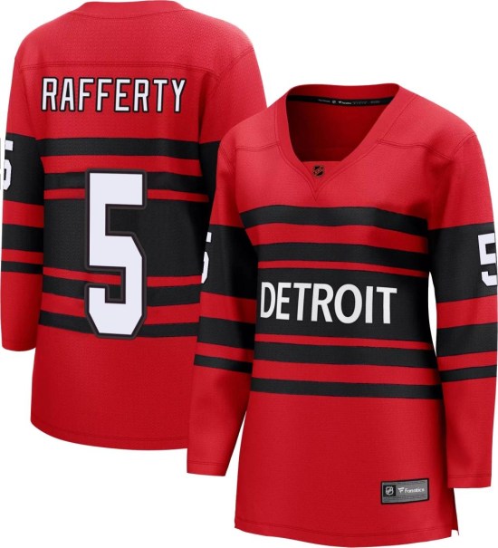 Brogan Rafferty Detroit Red Wings Women's Breakaway Special Edition 2.0 Fanatics Branded Jersey - Red