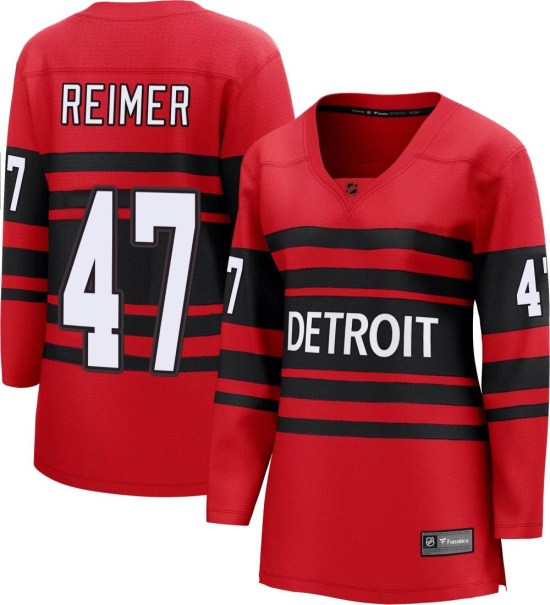 James Reimer Detroit Red Wings Women's Breakaway Special Edition 2.0 Fanatics Branded Jersey - Red