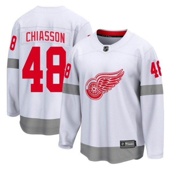 Alex Chiasson Detroit Red Wings Youth Breakaway 2020/21 Special Edition Fanatics Branded Jersey - White