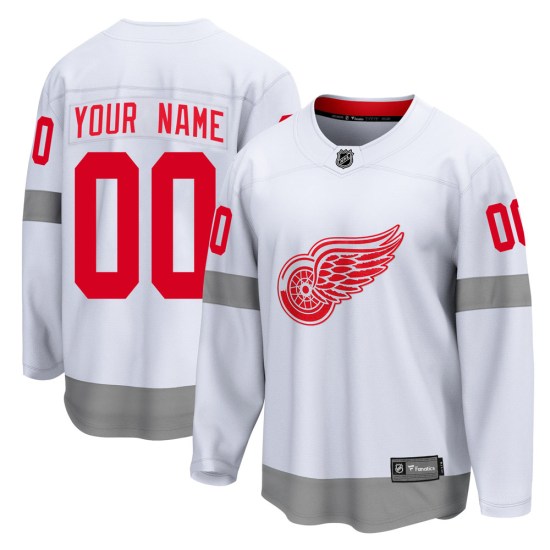 Custom Detroit Red Wings Youth Breakaway Custom 2020/21 Special Edition Fanatics Branded Jersey - White