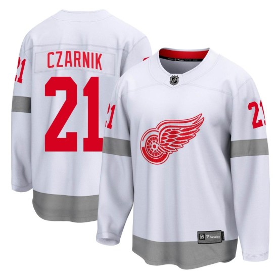 Austin Czarnik Detroit Red Wings Youth Breakaway 2020/21 Special Edition Fanatics Branded Jersey - White
