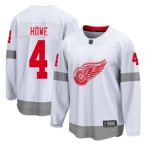 Mark Howe Detroit Red Wings Youth Breakaway 2020/21 Special Edition Fanatics Branded Jersey - White