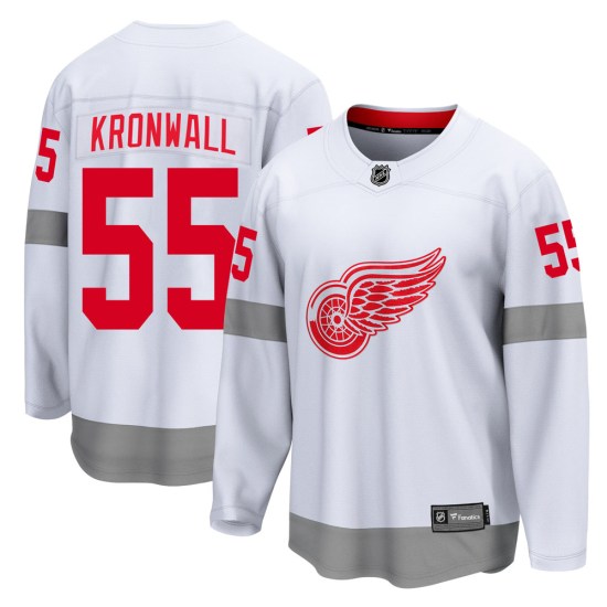 Niklas Kronwall Detroit Red Wings Youth Breakaway 2020/21 Special Edition Fanatics Branded Jersey - White