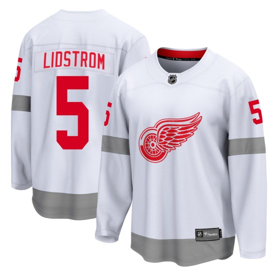 Nicklas Lidstrom Detroit Red Wings Youth Breakaway 2020/21 Special Edition Fanatics Branded Jersey - White