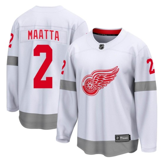 Olli Maatta Detroit Red Wings Youth Breakaway 2020/21 Special Edition Fanatics Branded Jersey - White