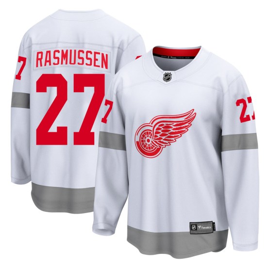 Michael Rasmussen Detroit Red Wings Youth Breakaway 2020/21 Special Edition Fanatics Branded Jersey - White