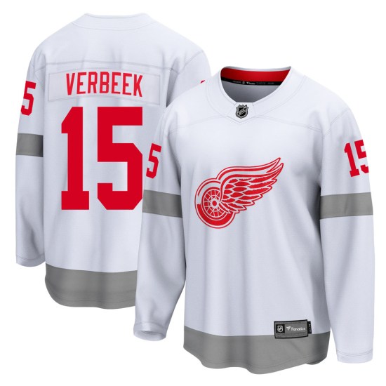 Pat Verbeek Detroit Red Wings Youth Breakaway 2020/21 Special Edition Fanatics Branded Jersey - White