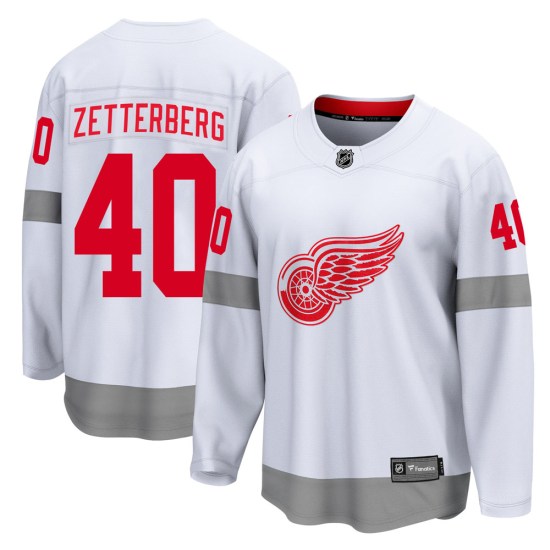 Henrik Zetterberg Detroit Red Wings Youth Breakaway 2020/21 Special Edition Fanatics Branded Jersey - White