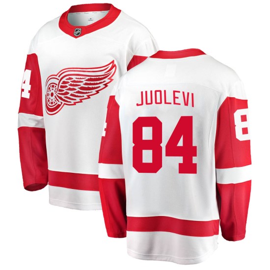 Olli Juolevi Detroit Red Wings Youth Breakaway Away Fanatics Branded Jersey - White