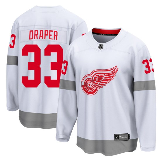 Kris Draper Detroit Red Wings Breakaway 2020/21 Special Edition Fanatics Branded Jersey - White