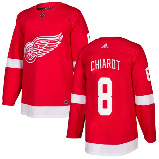 Ben Chiarot Detroit Red Wings Authentic Home Adidas Jersey - Red