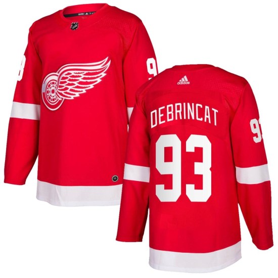Alex DeBrincat Detroit Red Wings Authentic Home Adidas Jersey - Red