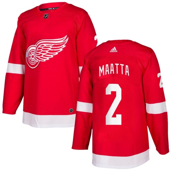 Olli Maatta Detroit Red Wings Authentic Home Adidas Jersey - Red