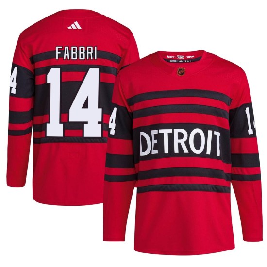 Robby Fabbri Detroit Red Wings Authentic Reverse Retro 2.0 Adidas Jersey - Red