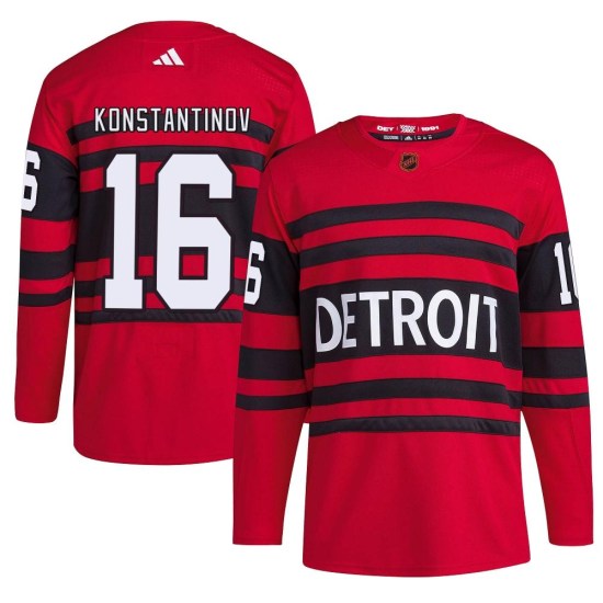 Vladimir Konstantinov Detroit Red Wings Authentic Reverse Retro 2.0 Adidas Jersey - Red
