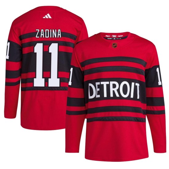Filip Zadina Detroit Red Wings Authentic Reverse Retro 2.0 Adidas Jersey - Red