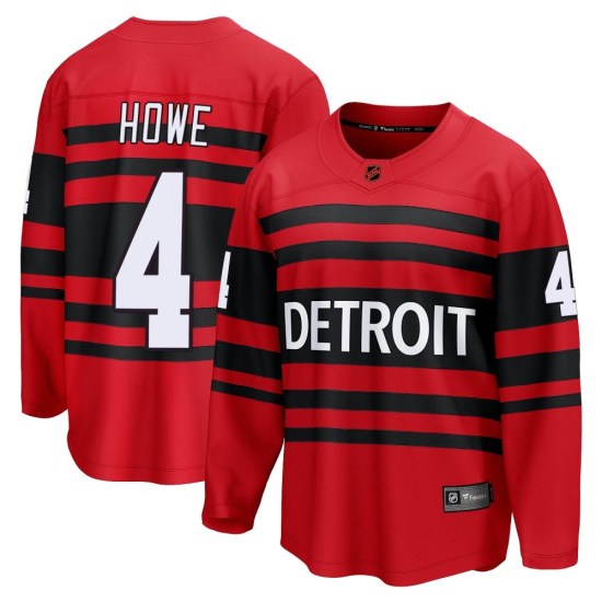 Mark Howe Detroit Red Wings Breakaway Special Edition 2.0 Fanatics Branded Jersey - Red