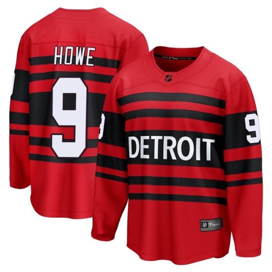 Gordie Howe Detroit Red Wings Breakaway Special Edition 2.0 Fanatics Branded Jersey - Red