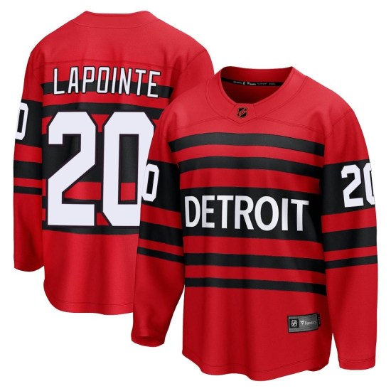 Martin Lapointe Detroit Red Wings Breakaway Special Edition 2.0 Fanatics Branded Jersey - Red