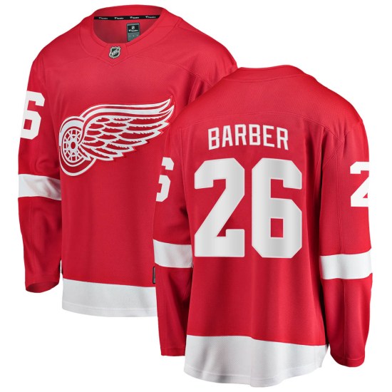 Riley Barber Detroit Red Wings Youth Breakaway Home Fanatics Branded Jersey - Red