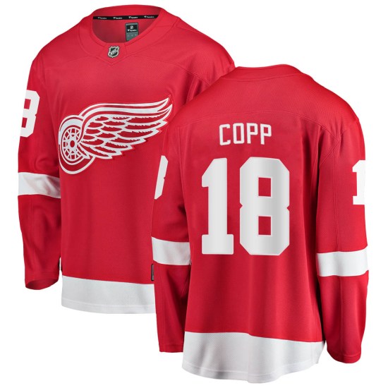 Andrew Copp Detroit Red Wings Youth Breakaway Home Fanatics Branded Jersey - Red