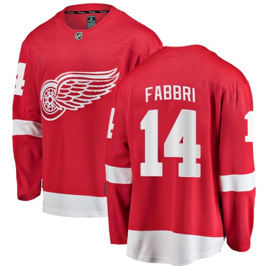 Robby Fabbri Detroit Red Wings Youth Breakaway Home Fanatics Branded Jersey - Red