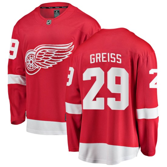 Thomas Greiss Detroit Red Wings Youth Breakaway Home Fanatics Branded Jersey - Red