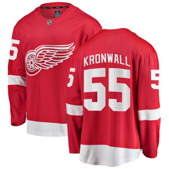 Niklas Kronwall Detroit Red Wings Youth Breakaway Home Fanatics Branded Jersey - Red