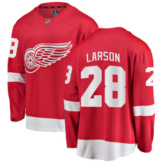 Reed Larson Detroit Red Wings Youth Breakaway Home Fanatics Branded Jersey - Red