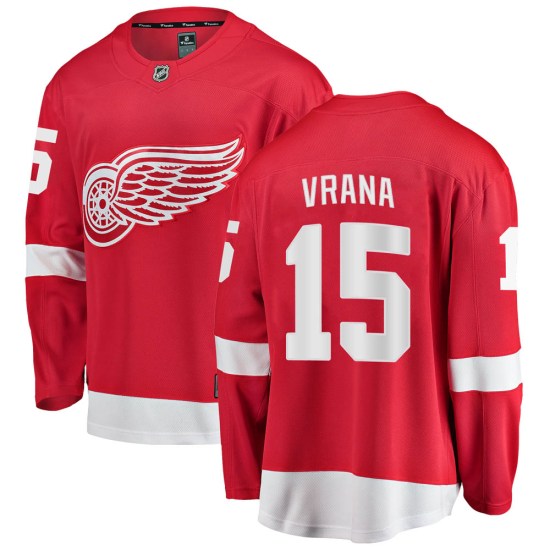 Jakub Vrana Detroit Red Wings Youth Breakaway Home Fanatics Branded Jersey - Red
