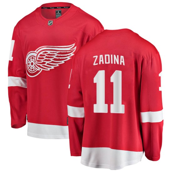 Filip Zadina Detroit Red Wings Youth Breakaway Home Fanatics Branded Jersey - Red